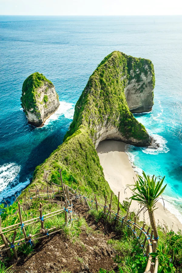 Kelingking Beach Nusa Penida Island Miniature Resin Art Hand-made Display Memorial Gift
