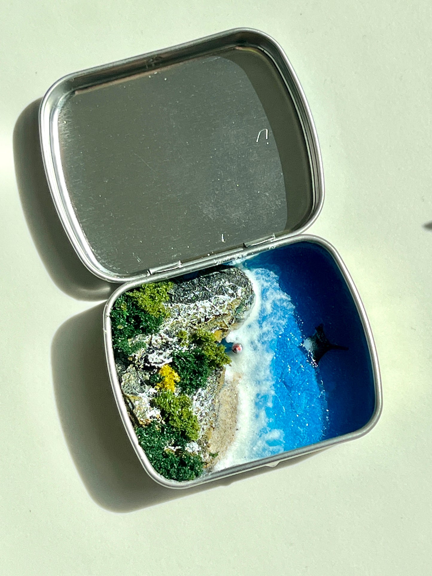 The Ocean Coast Lighthouse Miniature Epoxy Resin Art Hand-made Display Memorial Gift