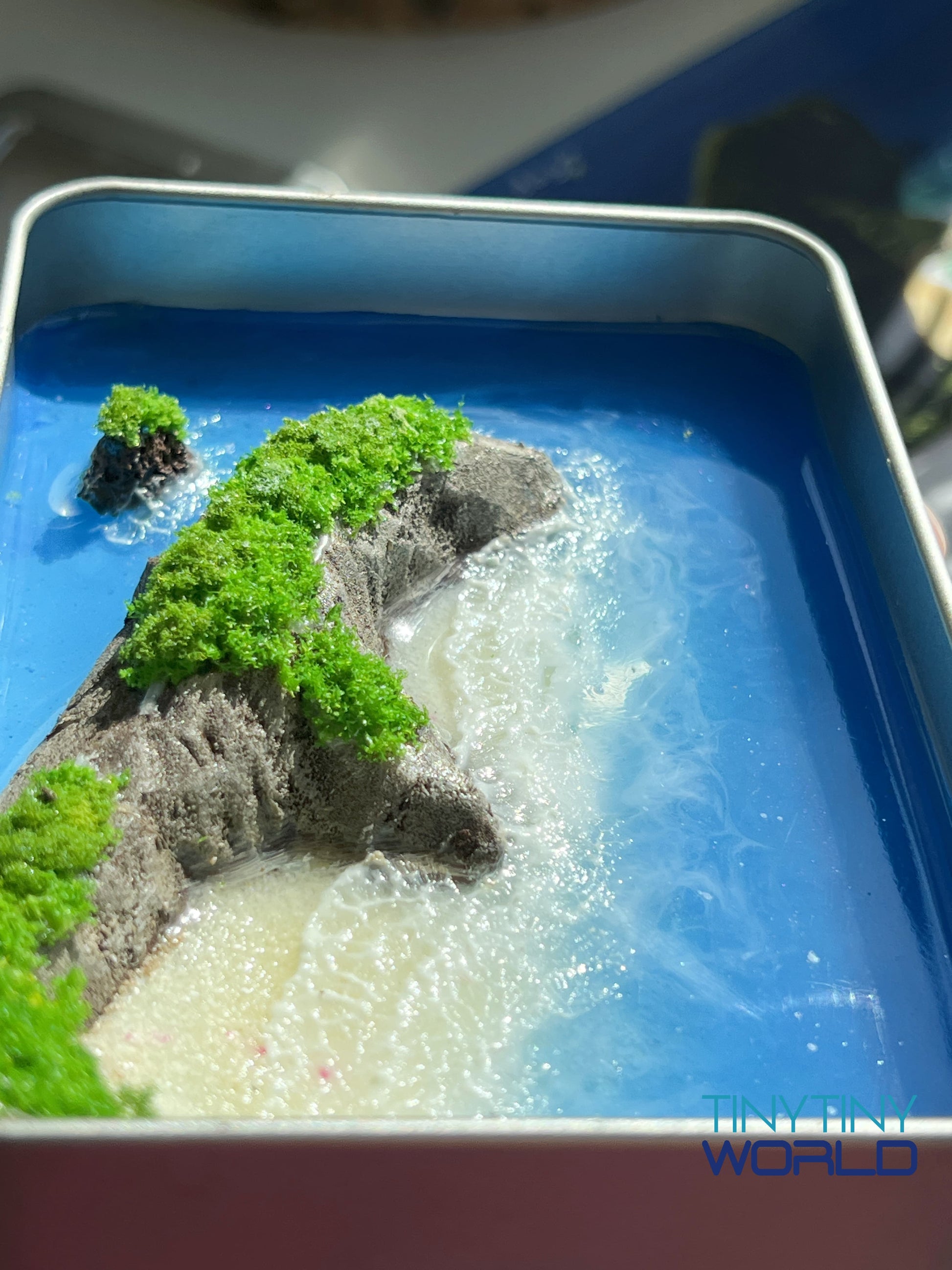 Kelingking Beach Nusa Penida Island Miniature Resin Art Hand-made Display Memorial Gift